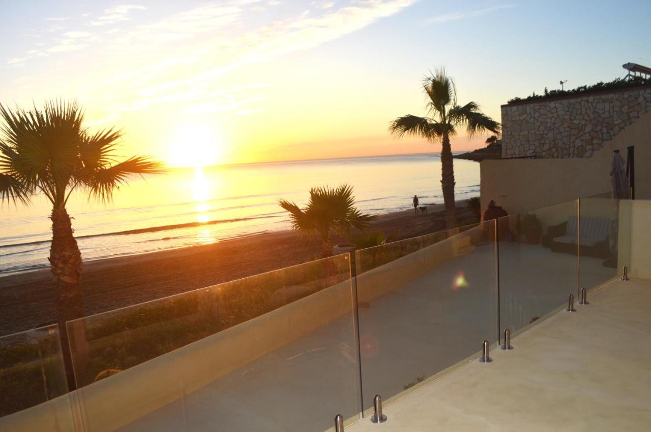 Maravilloso Apartamento Amanecer Cabo A Pie De Playa Y Mar En Chalet Roquetes Alicante Exteriér fotografie
