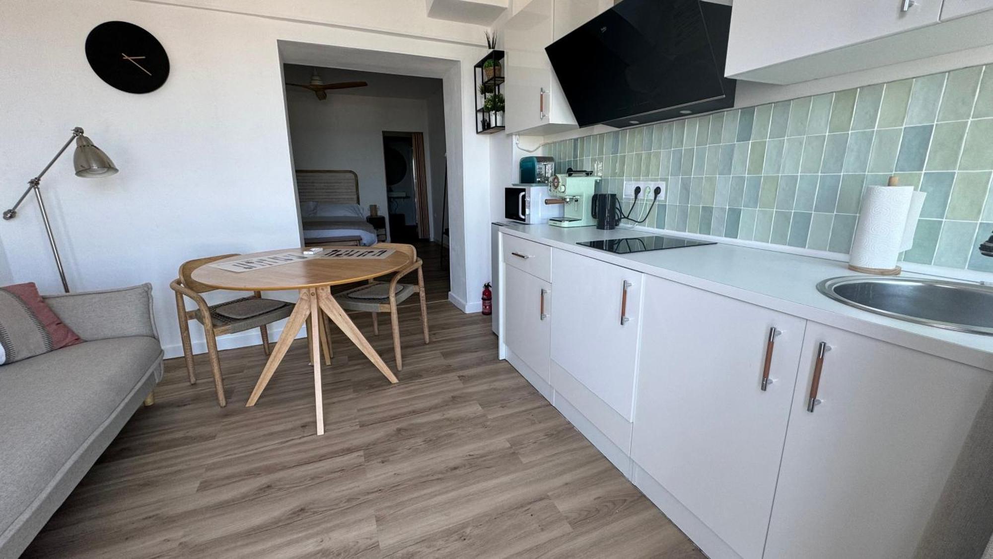 Maravilloso Apartamento Amanecer Cabo A Pie De Playa Y Mar En Chalet Roquetes Alicante Exteriér fotografie