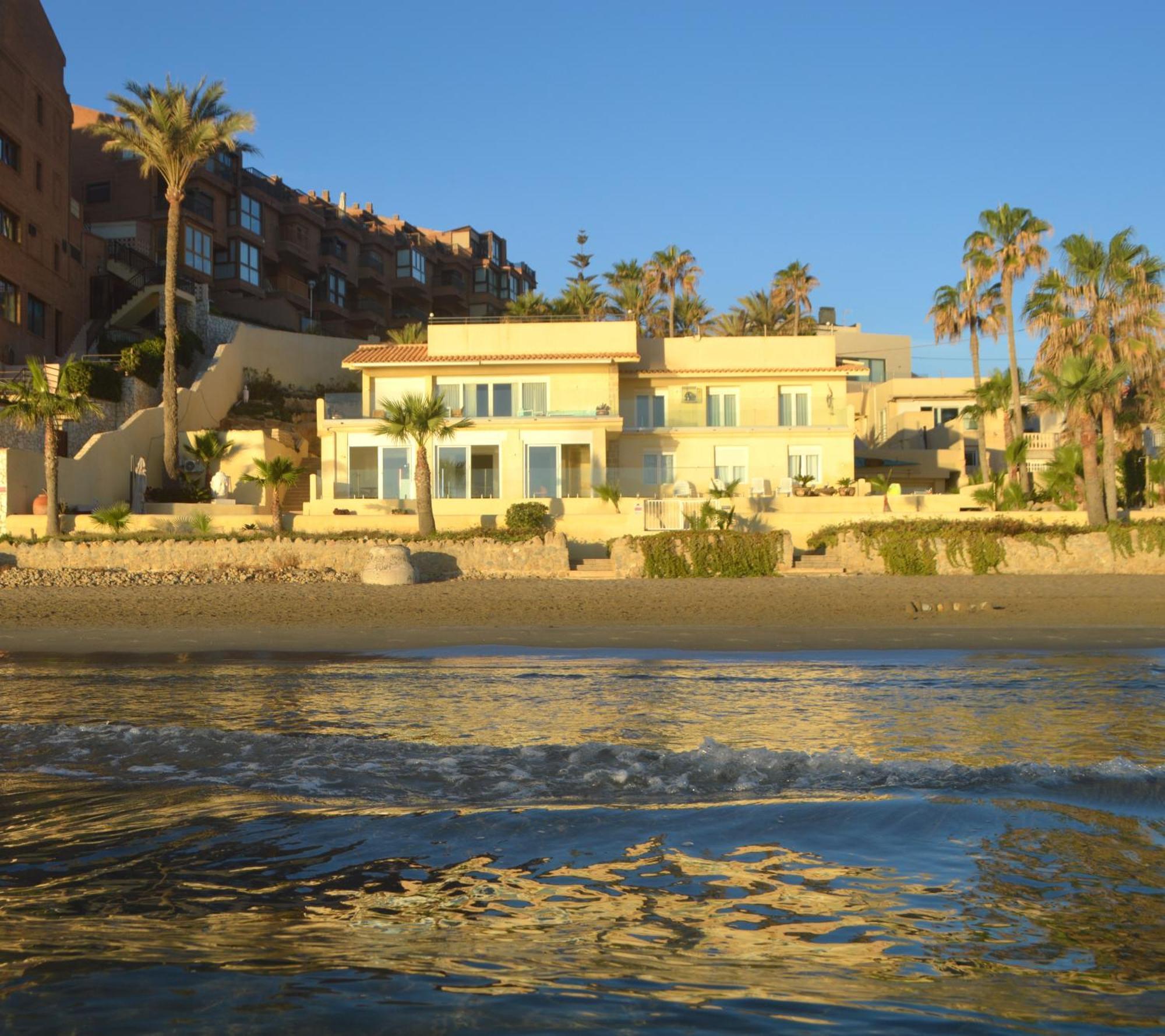 Maravilloso Apartamento Amanecer Cabo A Pie De Playa Y Mar En Chalet Roquetes Alicante Exteriér fotografie