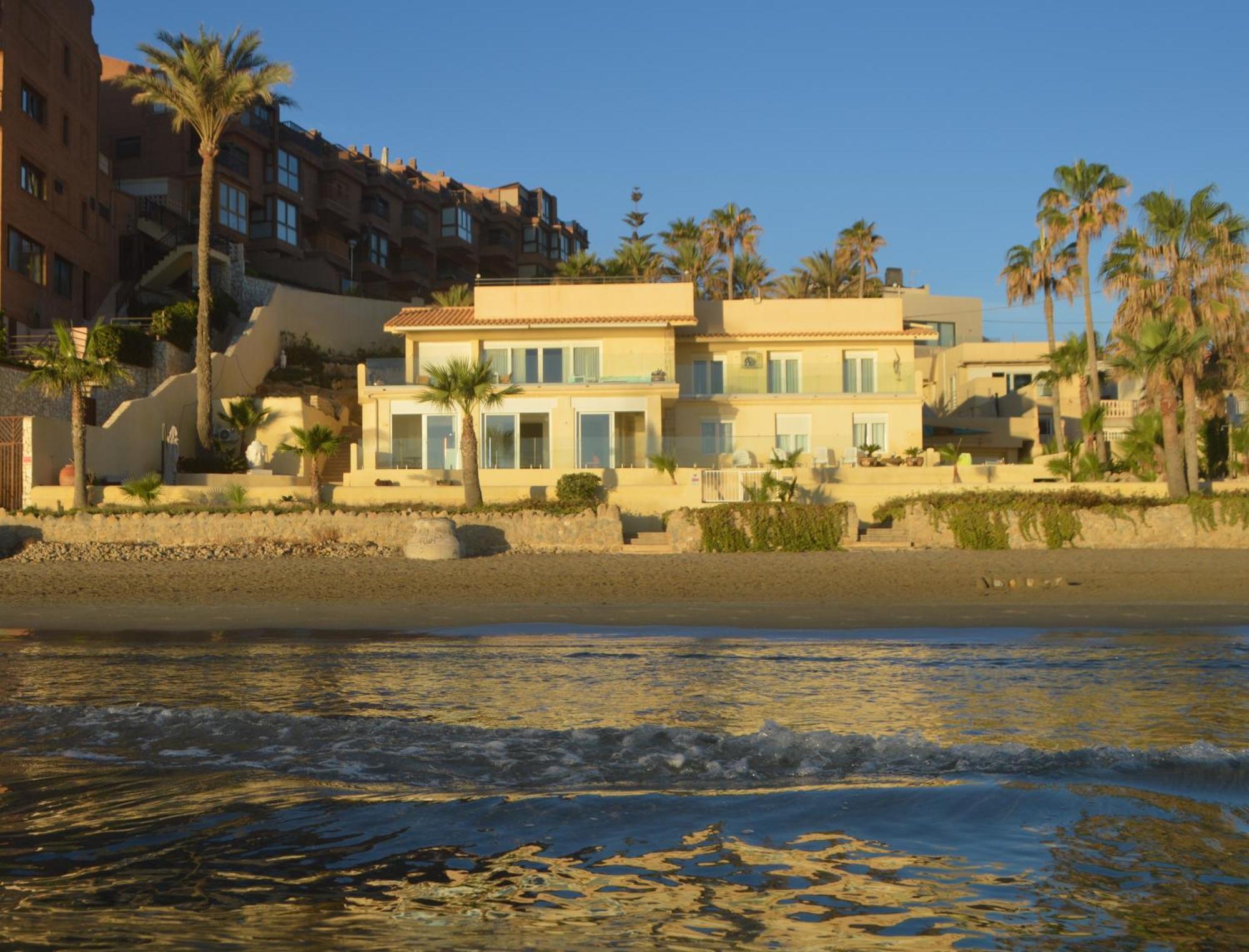 Maravilloso Apartamento Amanecer Cabo A Pie De Playa Y Mar En Chalet Roquetes Alicante Exteriér fotografie